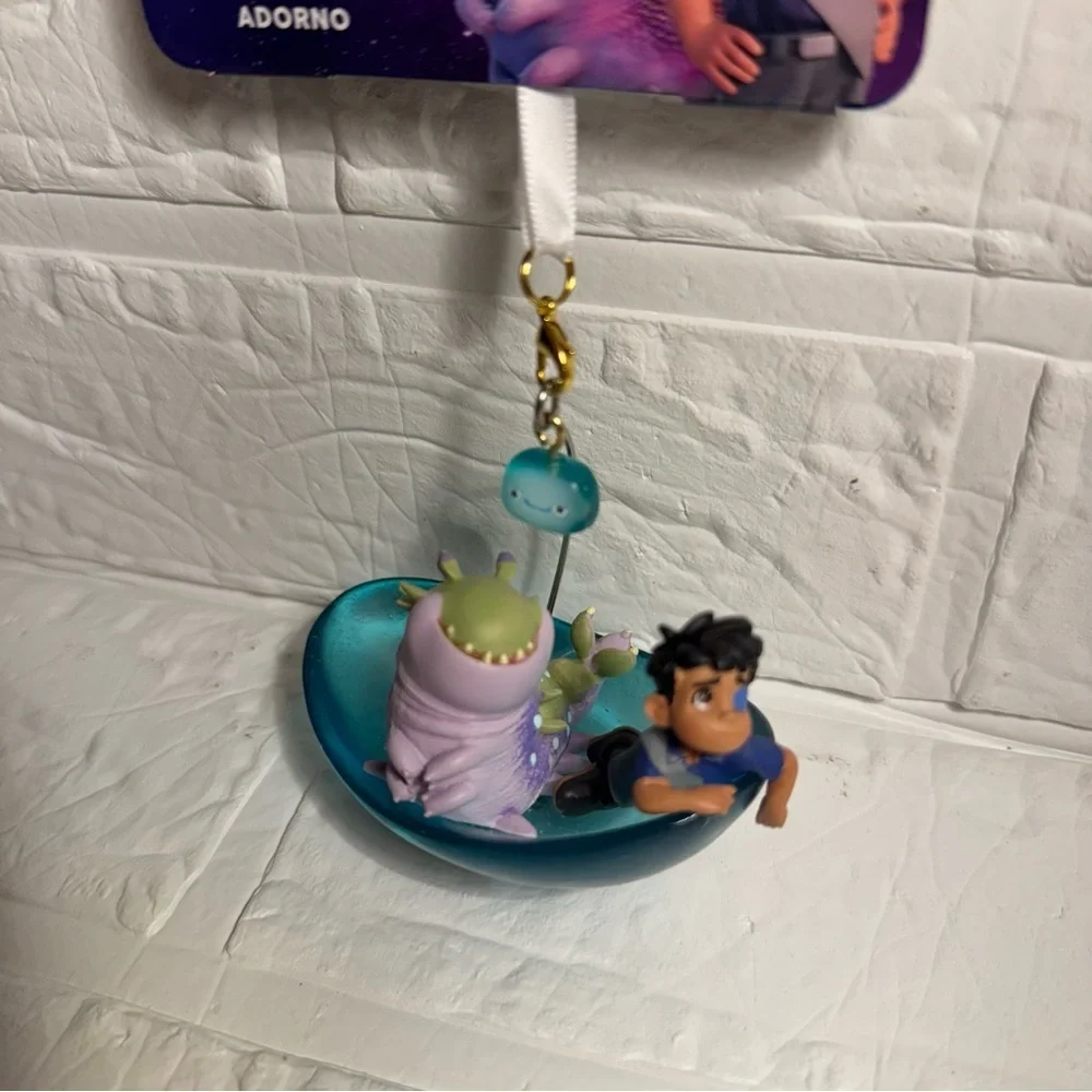 New Disney Pixar Elio Ornament - Blue and Purple